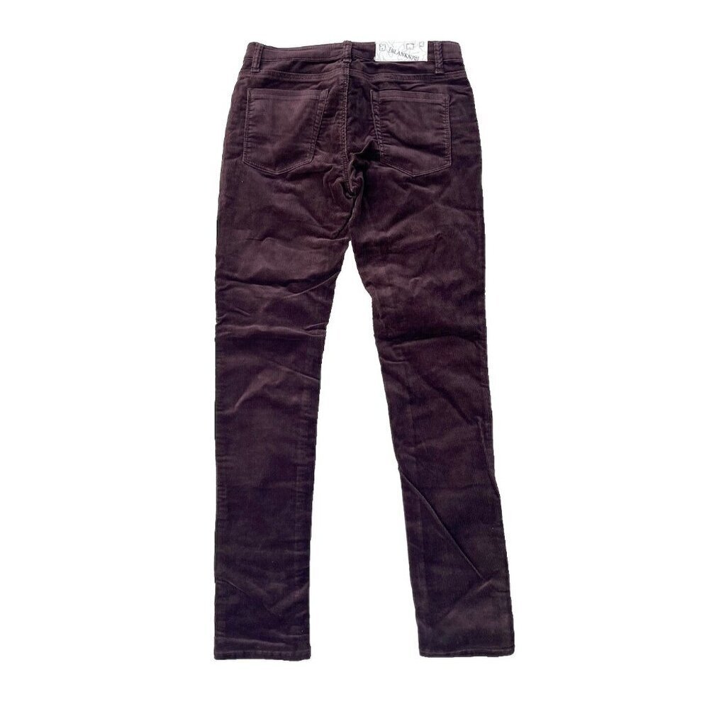 BLANKNYC Womens Brown Skinny Corduroy Pants Size 30 Stretch 5 Pocket Classic - Picture 11 of 15